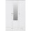 Seconique Denver 3 Door 2 Drawer  Wardrobe - White Gloss 2
