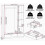 Seconique Denver 3 Door 2 Drawer  Wardrobe - White Gloss 3