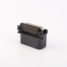 2X 33-Poliger 1554461-2 Kfz-ECU-Kabelstecker, Männlicher Stecker, Leiterplatte, 0,6-mm-Buchse mit Anschluss für Autos, Motorräder