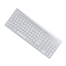 2.4G Wireless Keyboard & Optical Mouse Combo, Silver, 102 Keys