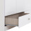 Seconique Denver 3 Door 2 Drawer  Wardrobe - White Gloss 5