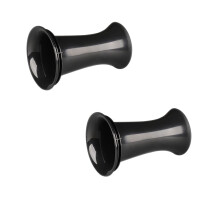 2PCS ABS Speaker Bass Reflex Port 100mm for Car Subwoofer Tube HiFi Home Theater Quick Installation