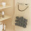 (Beige) Reusable Mesh Storage Bags, Wall Mounted 2