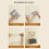 (Beige) Reusable Mesh Storage Bags, Wall Mounted 7