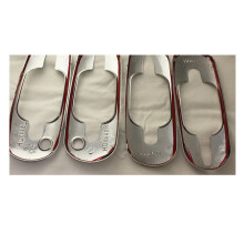 8x for  RD1 RD3 CR-V 1992-2001 Car the Door Handle Bowl Covers ABS Chrome Accessories Stickers