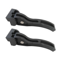 Durable Aluminum Tonneau Cover Clamps for Hard TriFold Truck Bed Cover, CorrosionResistant, Pack of 2