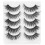 5 Pairs Thick Curly False Eyelashes for Date & Stage Use, Easy Application 11