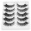 5 Pairs Thick Curly False Eyelashes for Date & Stage Use, Easy Application 13