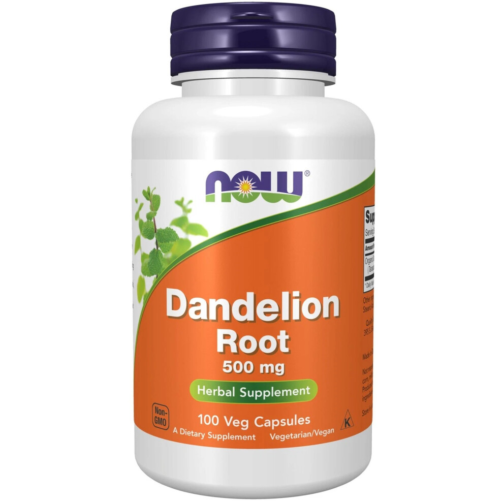 Now Foods Dandelion Root 500Mg Liver & Digestive Support