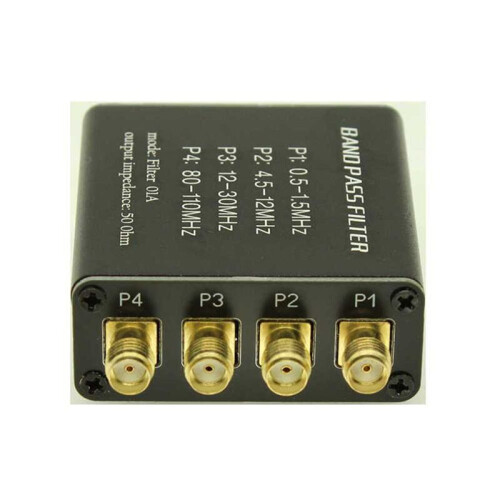 2X Malachite Radio Pre-Filter BPF Bandpass Filter 50 Ohm SMA Socket 2
