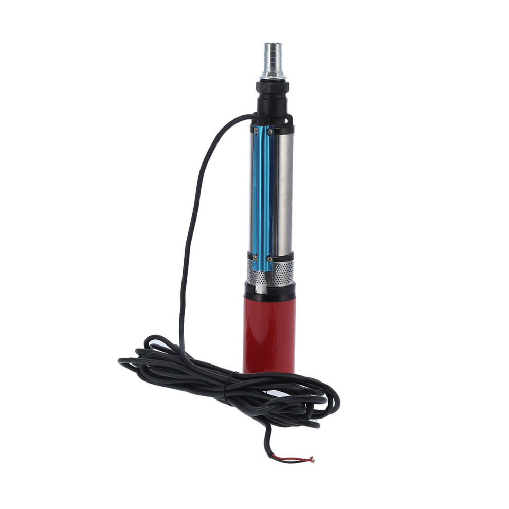 Large Flow Deep Well Pump 24V Brass