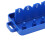 1/4in Socket Rail Hanger Storage Polypropylene Case Insert for Tools 11