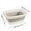 (White, Without Lid) Heated Foot Spa Massager with Foldable Basin 6