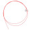 4Pcs Carbon Guitar Strings Set - 4-String Ukulele Red 0.590-0.830mm 5