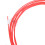 4Pcs Carbon Guitar Strings Set - 4-String Ukulele Red 0.590-0.830mm 10