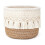 (Coffee) Boho Woven Tassel Basket - Makeup Organizer 3