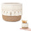 (Coffee) Boho Woven Tassel Basket - Makeup Organizer 6