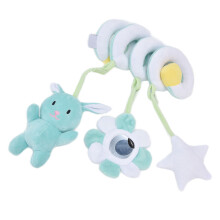 Plush Animal Spiral Rattle for Baby