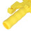 Multifunctional Handheld Paint Edger Roller Brush Kit - White & Yellow 5