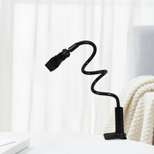 Dog grooming table hair dryer stand with clamp black