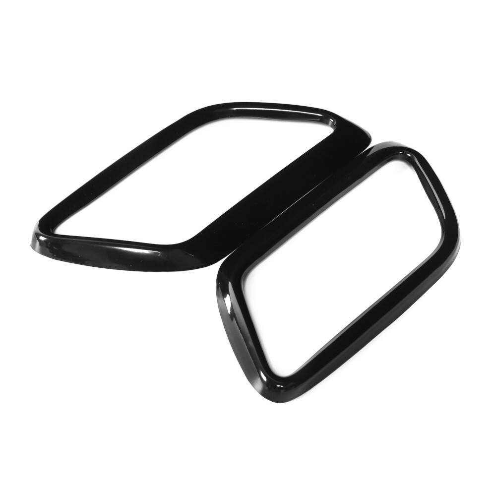 Range Rover Velar Exhaust Pipe Cover 2Pcs Stainless Steel Black 7641391760529