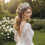 (O) Bride Crystal Flower Crown - Wedding Hair Accessory 3