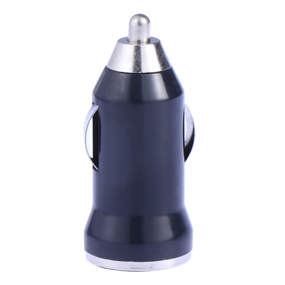 Universal Usb Port Car Charger Adapter (Black) Black 9448483923231
