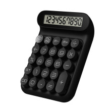 Calculator științific portabil mic, calculator drăguț, pentru studenți, 10 cifre, corp mini, taste din plastic, pad inferior antiderapant, taste