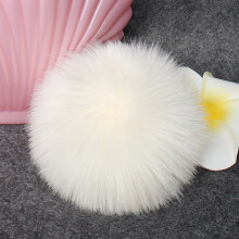 Pompom Bréige le haghaidh Hataí Cniotála, Pompom Maisiúil Gleoite Faiseanta DIY, Pompoms Fionnaidh Bréige Bog 10cm3.9 Orlach le haghaidh Hataí