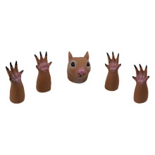 Animal Finger Puppet Set Educational Toy for Kids Birthday