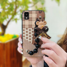 Phone Case Compatible with TCL 30Z/30LE/T602DL – Waterproof, Anti-Knock Silicone Case with Bear Design, Soft Skin-Friendly Feel