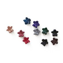 HOMEMAXS Lot de 10 pinces à cheveux en métal en forme de fleur pour filles, pour un usage quotidien et les occasions spéciales