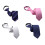 Schmale, vorgebundene Herrenkrawatten – Polyester, 6 cm breit, 4 1