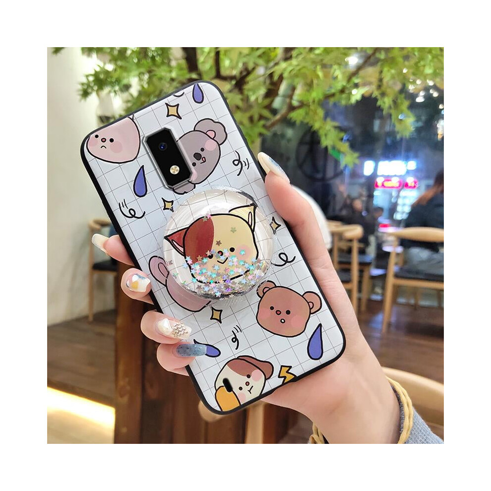 Blu View4 Phone Case Â Waterproof, Anti-Knock Tpu, Dirt-Resistant, Rotatable Kickstand, Soft Silicone Skin Feel 9448483976046