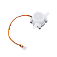 1Set S401 Water Flow Meter Plastic and Stainless Steel 5.8*3.4*2.7Cm