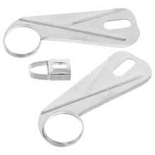 Replacement Blades Stainless Steel 3Pcs 3.4X1.4X0.3In