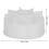 Silicone Lipstick Storage Box Mold 14cm Diameter Transparent 13