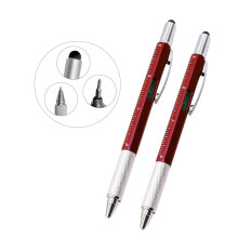 Kit di attrezzi multifunzione 6 in 1: cacciavite, calibro, righello, penna a punta fine, 10 ml, versatile strumento manuale per il fai da te, le
