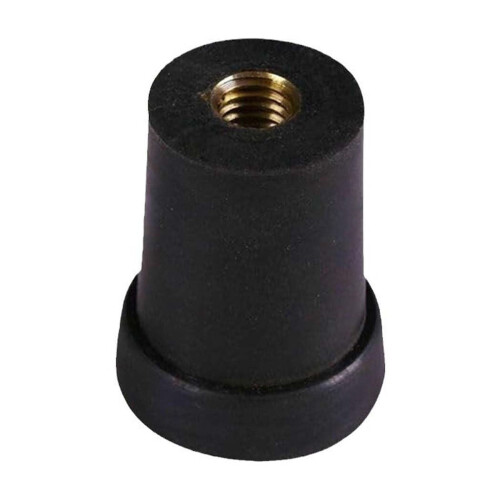 Στοπ Universal Bass End Pin με Μεταλλική Βίδα & Ελαστική Άκρη, 10mm, Συμβατό με Μοντέλα Μπάσου