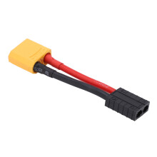 Câble XT90 mâle, gaine en silicone souple, fiable et réutilisable. Connecteur XT90 mâle, longueur 101 mm / 4 pouces. Pour voiture RC ou bateau.