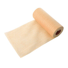 Rolo de pano de limpeza de microfibra, reutilizável e lavável, fácil de rasgar, ultra absorvente, sem fiapos, ideal para cozinha, janelas, carro e