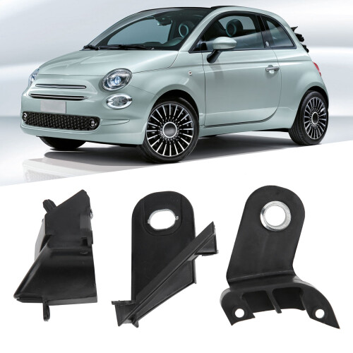 Fiat 500 Headlight Fix Kit  - Precision Fit Reliable Plastic Material 2