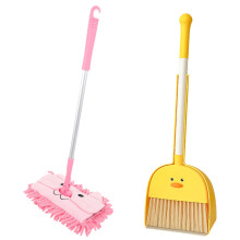 Plastic Kids Broom Assorted Color 1Set 11.8X6.2X5.5In
