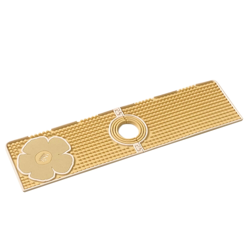Faucet Draining Pad, Anti Splash Countertop Protection Mat, Double Sided Drain Design Sink Draining Accessories For Farmhouse, Bathroom, Kitchen, Rv 9448483612951