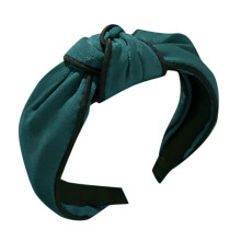 Knotted Headband for Women – Wide Fashion Diadema, Green One Size, Hair Accessory & Small Gift (Compatible with All Hair Types)