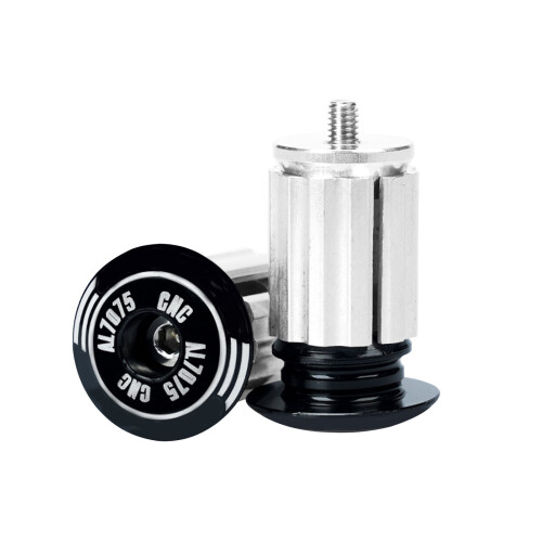 Handlebar Plugs Aluminum Alloy 1 Pair Multi-Color