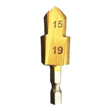 Metal Countersink Bit, Steel Countersink Conduit Reamer, Pipe Reamer Tool, Quick Change Bit, PVC Fitting Saver, Reamer Bit for PPR Water Pipe Repair