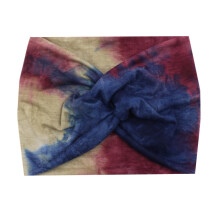 1PC Women Knotted Headband Elastic Head Bands Women's Hair Band Non-Slip Turban Printed Stylish Sport Sweat Hair Wrap for Girls Cute Hair Accessories