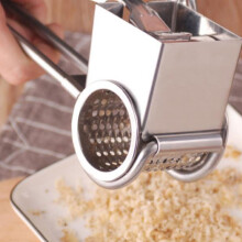 1Pcs Cheese Shredder Hand Crank Stainless Steel Grater For Breadcrumbs And Cookies
