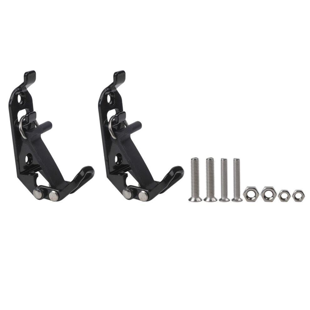 Heavy Duty Roof Rack Mount Kit,Metal Rubber Clamps For Shovel,Axe & Tools,Quick Release Equipment Fixing Tool Clip For Outdoor Adventures 9448483757126